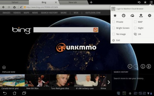 Resim2 maxthon web browser for tablet 4