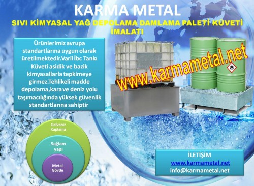 Yağ toplama küveti, sıvı toplama küveti, yağ toplama kabı, IBC tank paleti , ibc paleti, mekanik yağ toplama kabı , yağ boşaltma tankı , yağ boşaltma kabı , yağ boşaltım tavası , varil taşıma ve stoklama istasyonları , varil stoklama paletİ, varil istifleme paleti , çelik toplama küveti , ızgaralı küvet , atık motor yağ toplama kabı , ıbc tank küveti , varil taşma kabı , kimyasal taşma kabı , asit havuzu , asit toplama kabı , taşma paleti, taşma kabı , varil taşkın havuzu , varil taşma havuzu , damlama paleti , atık yağ toplama kabı , yağ akıntı toplama havuzu , kimyasal döküntü kabı , varil iş g