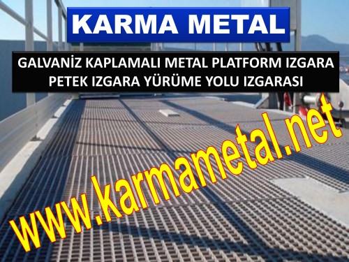 galvaniz kaplamali metal platform izgara izgaralari yurume yolu merdiven izgarasi (45)