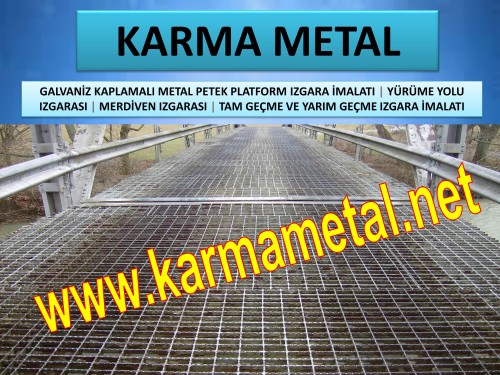 galvaniz kaplamali metal platform petek izgara yurume yolu izgarasi kanal izgaralari (1)
