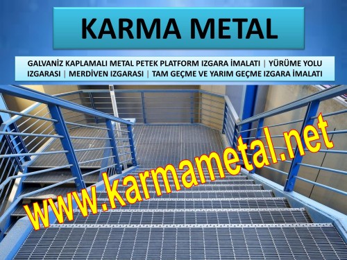 galvaniz kaplamali metal platform petek izgara yurume yolu izgarasi kanal izgaralari (8)