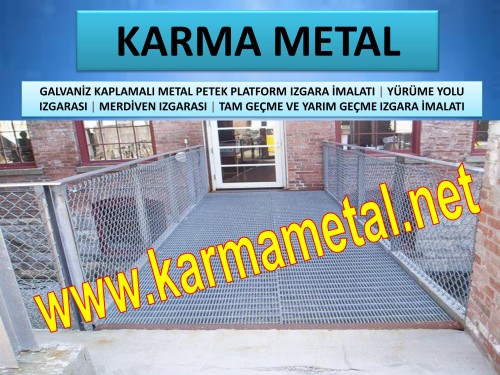 galvaniz kaplamali metal platform petek izgara yurume yolu izgarasi kanal izgaralari (9)