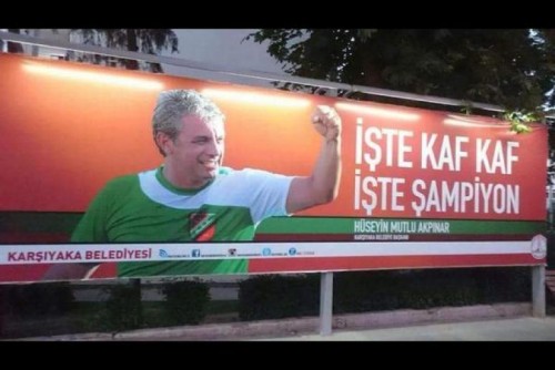 İşte kafkaf işte şampiyon Hüseyin Mutlu Akpınar Billboard