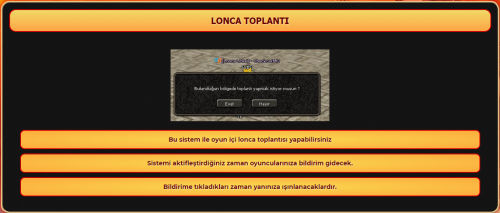 lonca toplantı