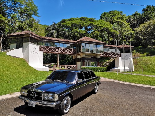 COSTA RICA MERCEDES 300D LIMOUSINE BEACH TOURS. Nativa Resort Jaco.