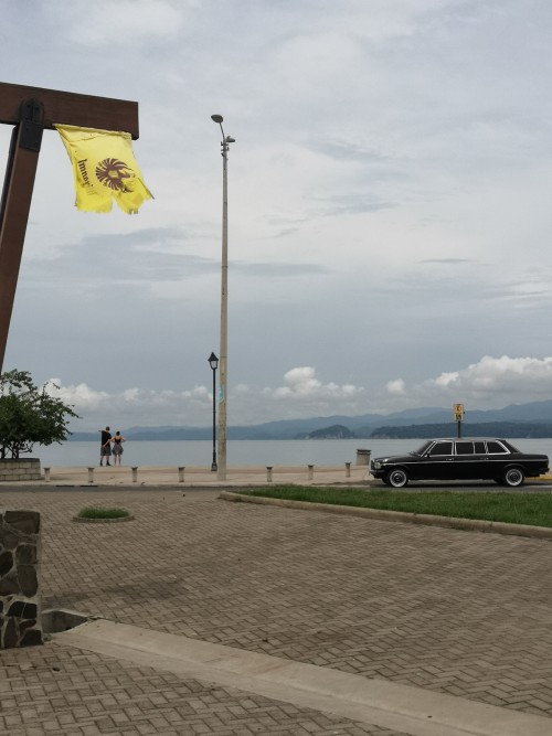 San Lucas Beach Club, Puntarenas.COSTA RICA LWB W123 300D LIMOUSINE