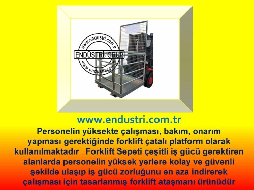 forklift adam tasima sepeti ilkyardim platformu fiyati personel kaldirma guvenlik sepetleri imalati 