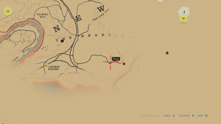 Rdr 2 женьшень карта