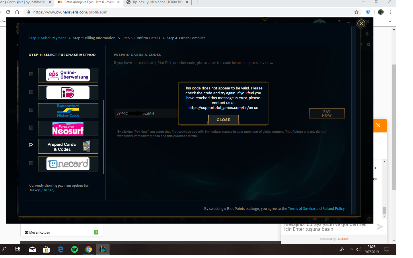 Support riotgames com