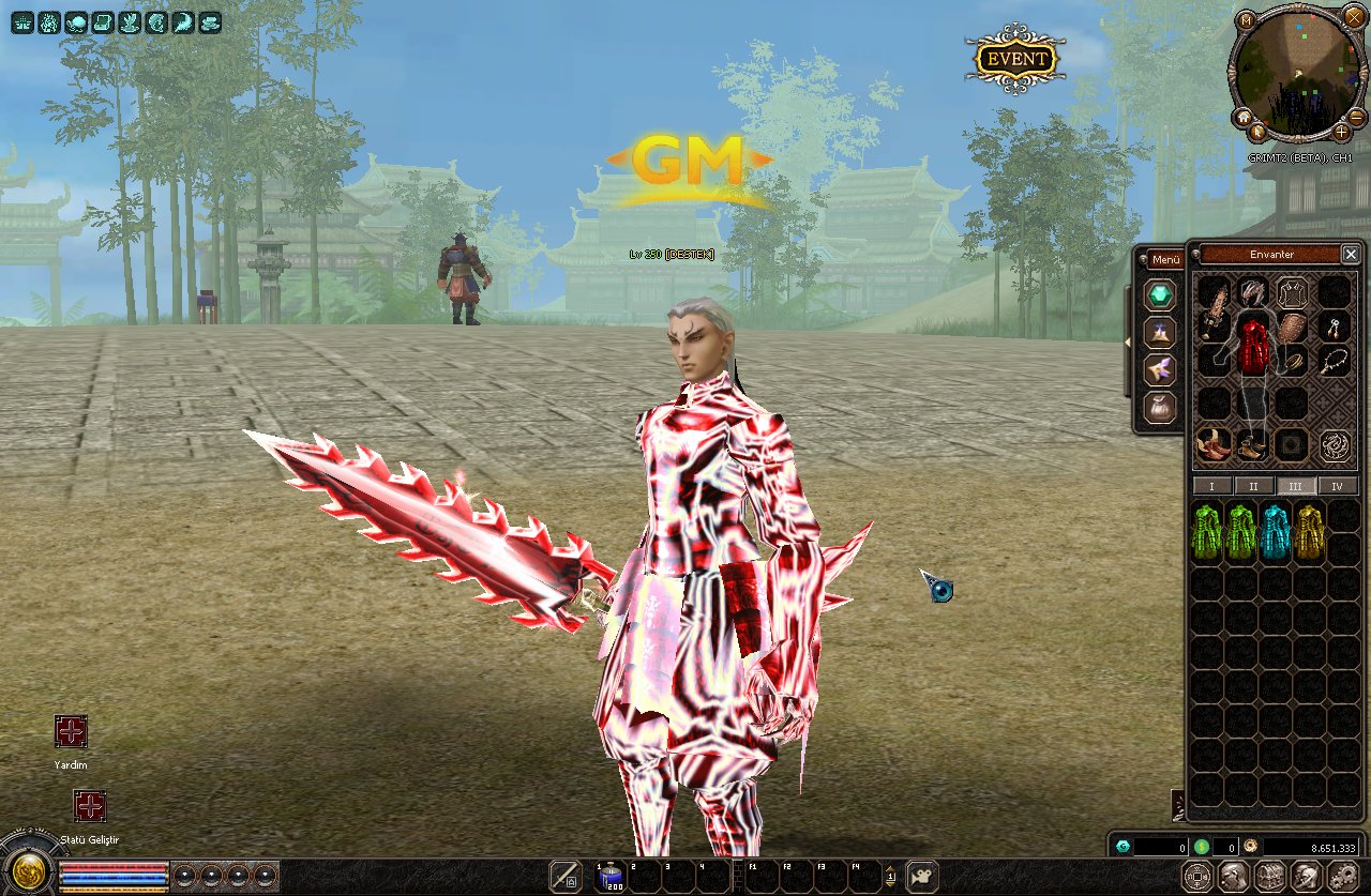 Metin2 Costume - Alperen Sonmez Den Renkli Metalik with Effects Celikler 1*1 Rina Armors 1 preview