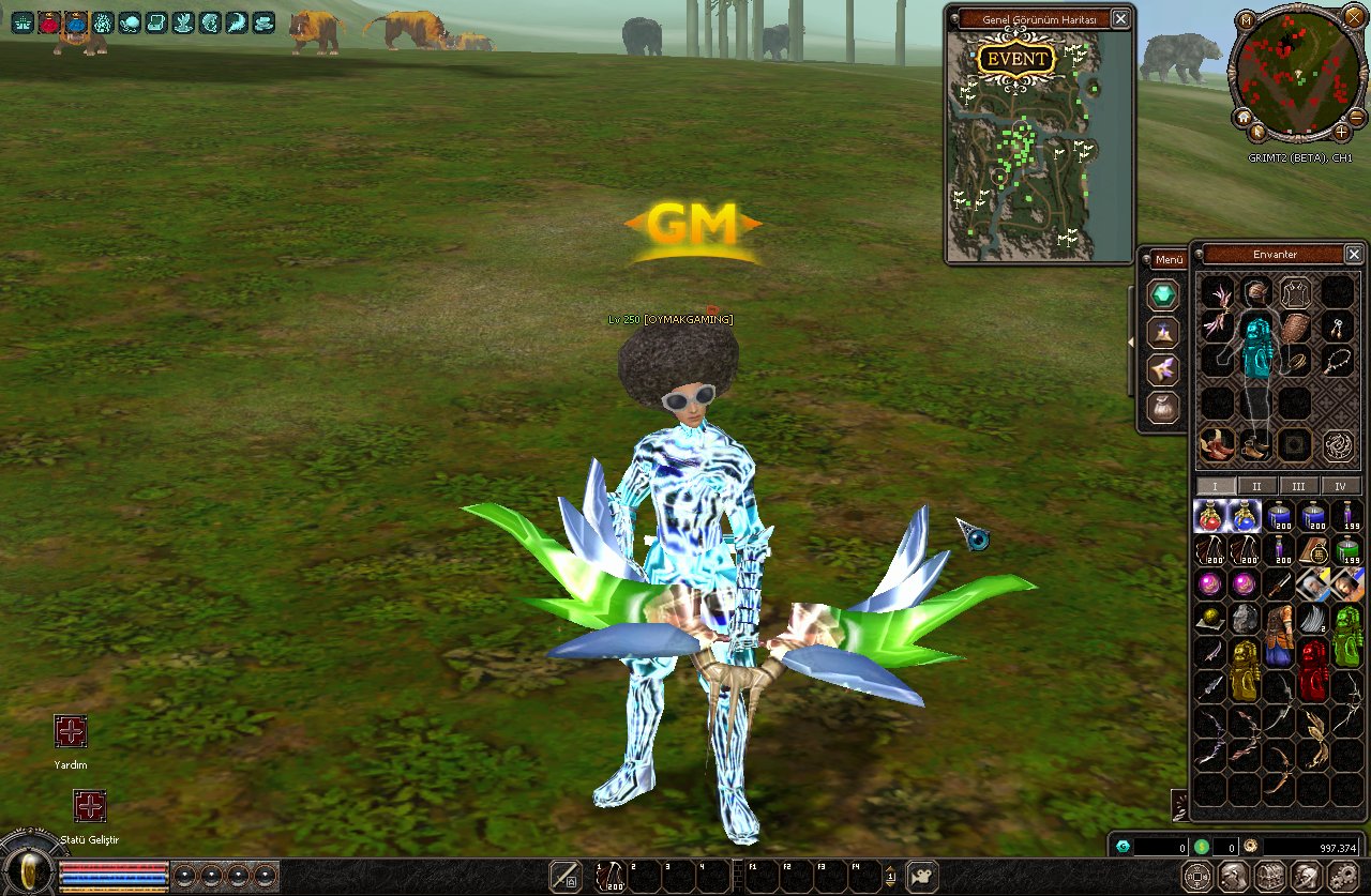 Metin2 Costume - Alperen Sonmez Den Renkli Metalik with Effects Celikler 1*1 Rina Armors 1 preview