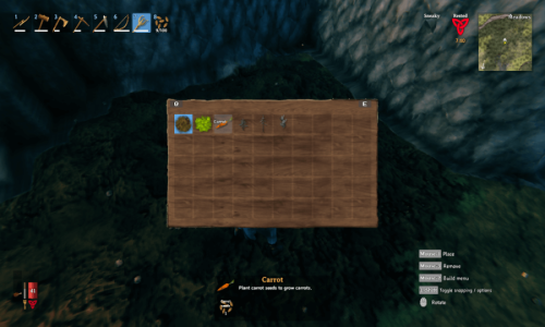 Valheim How and where to plant seeds in Valheim build menu 900x540