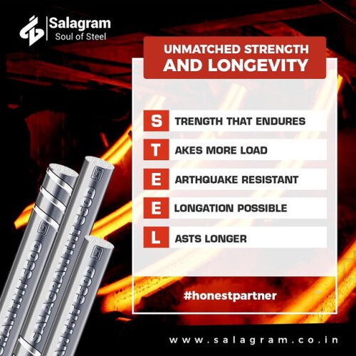 Are you looking for TMT bar Dealers, Suppliers in Siliguri in West Bengal and We are TMT Bar Manufacturers In Siliguri. We believe in earning the consumer’s trust and building long term relationships. The recommended prices mentioned on our website are what you need to pay. For more information related to TMT Bars kindly visit our website: https://salagram.co.in/tmt-bars