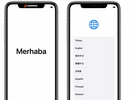 ios14 iphone 11pro setup hello select language