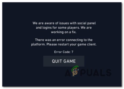 error code 7 valorant