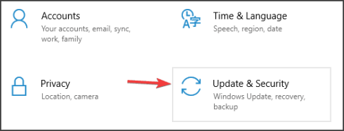 update and security