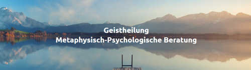 Beste spirituelle Heilung Metaphysisch-psychologische Beratung in Augsburg. Eine spirituelle Heilung ist eine Gebetsheilung und kann niemals einen notwendigen Arztbesuch ersetzen.

https://stefanlanger.net/geistheilung/