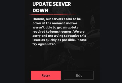 are valorant servers down