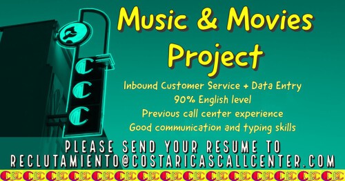 INBOUND SUPPORT EMPLOYMENT COSTA RICA CALL CENTER