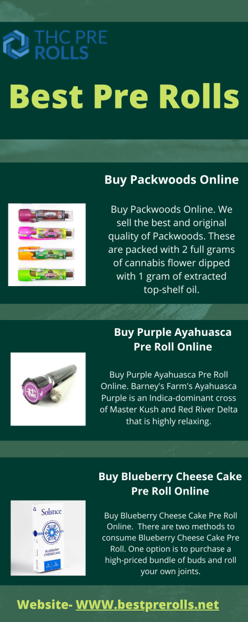 Buy Packwoods Online. We sell the best and original quality of Packwoods. These are packed with 2 full grams of cannabis flower dipped with 1 gram of extracted top-shelf oil. And finally cover tightly and make a pre-roll for you.