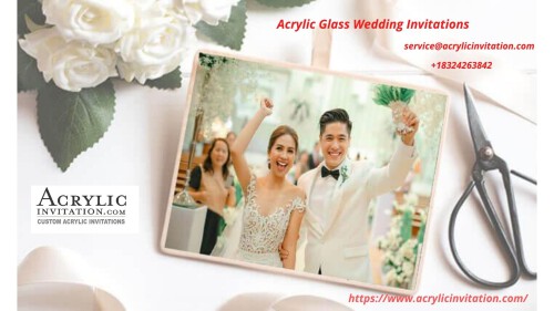 Acrylic wedding invitations from YWI are available in clear Acrylic, frosted look with various colors such as golden, silver, etc. Order today for fast shipping!!

Read more:https://www.yourweddinginvitation.com/collections/acrylic-wedding-invitations