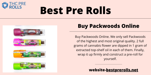 Buy Packwoods Online. We only sell Packwoods of the highest and most original quality. 2 full grams of cannabis flower are dipped in 1 gram of extracted top-shelf oil in each of them. Finally, wrap it up firmly and construct a pre-roll for yourself.