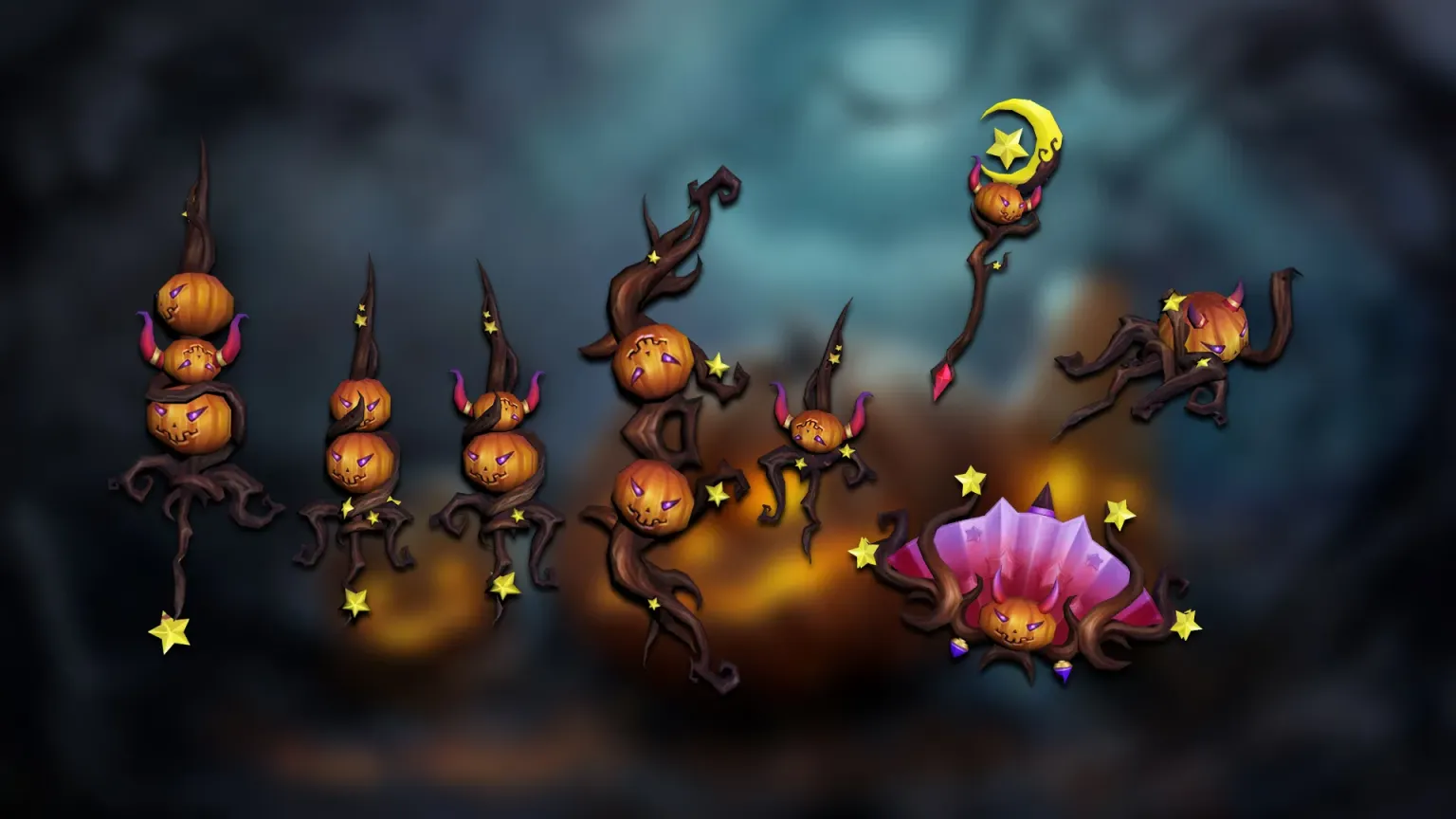 Metin2 Full Set - Plechito Jack-o'-lantern'in Costume Set (full Set Costume + Weapon) preview