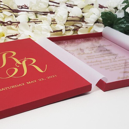 Acrylic wedding invitations from YWI are available in clear Acrylic, frosted look with various colors such as golden, silver, etc. Order today for fast shipping!!

Read More: https://www.yourweddinginvitation.com/collections/acrylic-wedding-invitations