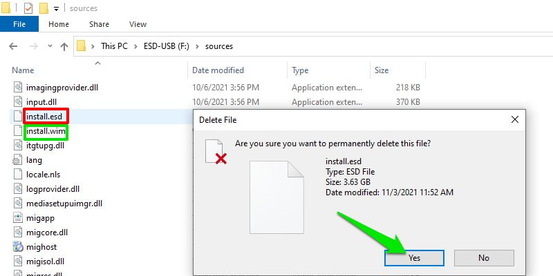 Install move. Install.wim. ways to install windows 11 on unsupported hardware.