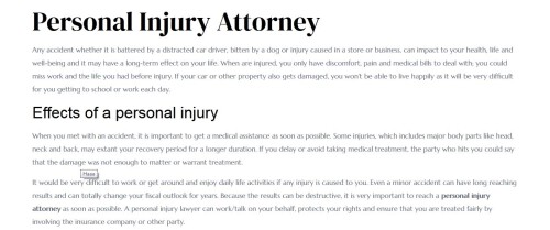 If you have been injured, contact our Jacksonville personal injury attorneys today to learn how we can fight for you. Visit today


https://defenseattorny.com/personal-injury/