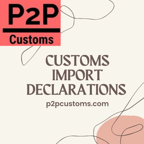 On the off chance that you are looking through Custom Import Declaration UK. Now there is no compelling reason to stress over your customs declaration.P2P Customs give customs import declaration in UK and Ireland. Our Customs services covers RO/RO ports all through the United Kingdom, Northern Ireland, and Ireland committed to being your customs accomplice day in and day out. If you need you can get in touch with us.https://p2pcustoms.com/services