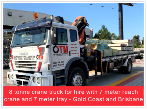 Otmtransport.com.au is a renowned platform to get the best services for crane truck hire. We offer crane truck hire and transport services with high-quality trucks that have different crane lifting capacities. Find out more today, visit our site.

https://otmtransport.com.au/crane-truck/
