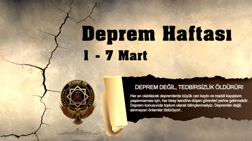 deprem haftası edit