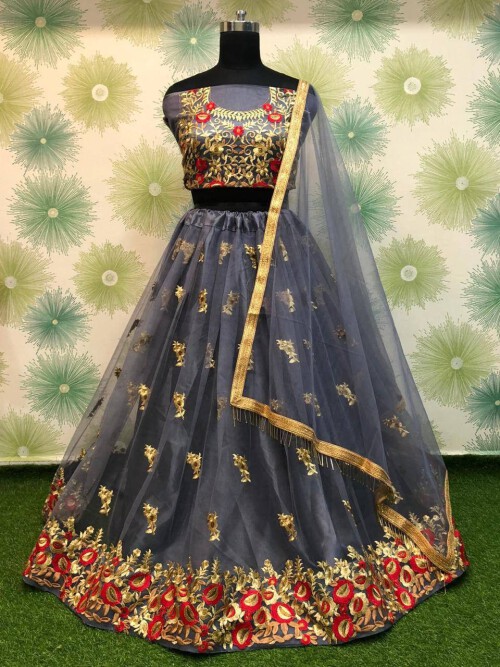 Want to buy a salwar suit? Ethnicplus.in is the best place to shop for a variety of lehenga. We have designed and developed our lehenga by professional designers to meet all your requirements. For further details, visit our site.

https://www.ethnicplus.in/gray-floral-embroidered-net-party-wear-lehenga-choli-1