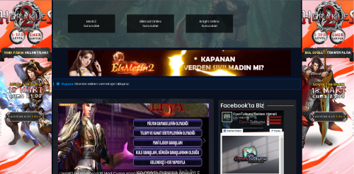 Sol & Sağ Reklam Alanı