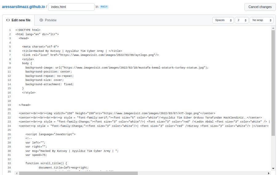 Github Pages Üzerinden Web Sayfası Yayınlama | AYYILDIZ TİM | Türk'ün ...