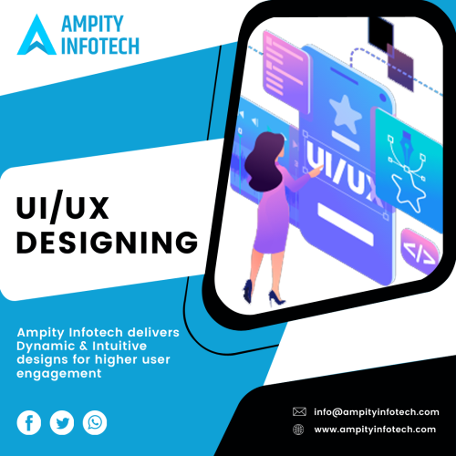 At Creative UX UI Design Company Ampity Infotech, We offer web design services, including both User Interface & User Experience, for all types of websites. Regardless of the project, Ampity cleverly works to provide designs that comply with your company objectives. We ensure that our developers use the best technology and visual aspects to help you get higher ROI.
https://www.ampityinfotech.com/ui-ux.html