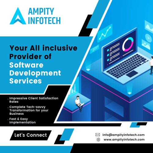 Best custom software development company provides you Professional & Modern Custom Application Development by qualified and reliable Expert Developers in USA ,UK. Call Us Now.
https://www.ampityinfotech.com/custom-application.html