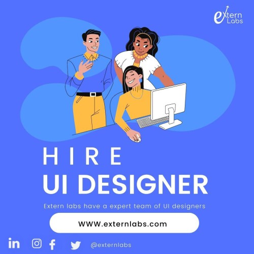 Are you looking to hire UI designers? Extern labs have a team of UI designers that you can hire UI designers on a full-time, part-time, and hourly basis.
https://externlabs.com/hire-designer.php