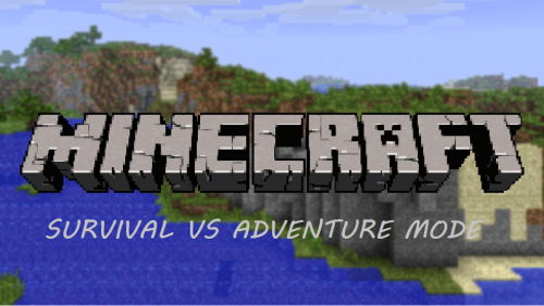 minecraft survival vs adventure