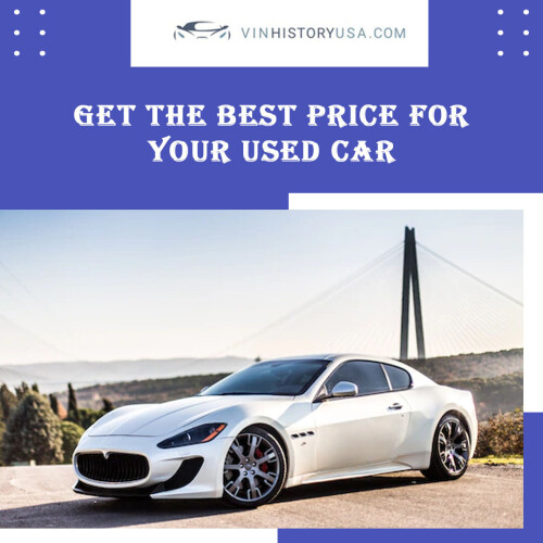 Are you looking to buy a used car? Vinhistoryusa.com is a leading platform to provide you with a used car and use our online VIN lookup to get a complete accident, car title, and vehicle history report.Visit our website now. https://vinhistoryusa.com/