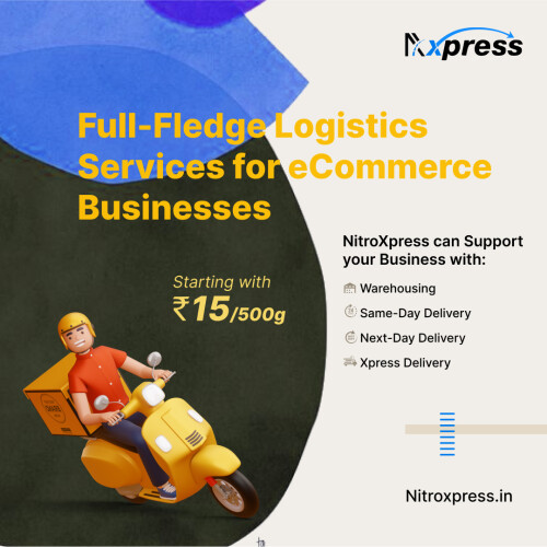 Customers don't like to wait. When people are choosing online over in-store, the logistics of getting orders to the customers has became more complicated. With NitroXpress full-fledged logistic services you can grow your eCommerce business.
From your store to their doorstep!
https://nitroxpress.in/