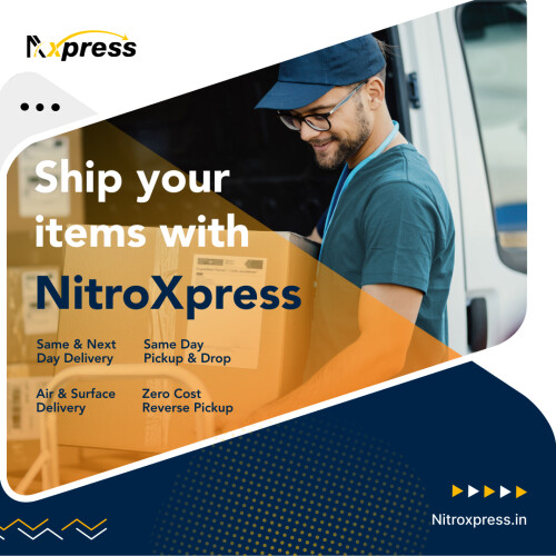We have designed our logistic services by keeping your needs in mind. NitroXpress offers:
- Same day/Next day delivery.
- Same Day PickUp & Drop
- Air & Surface Delivery
- Zero-cost reverse pickup


Now you can ship your items all around the world with NitroXpress's quick and reliable logistic services.