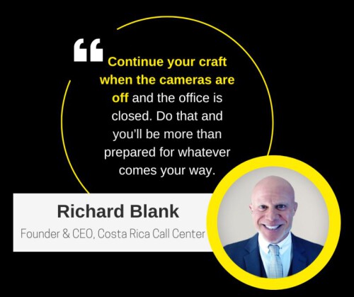 THE DIRT PODCAST GUEST - RICHARD BLANK COSTA RICA'S CALL CENTER