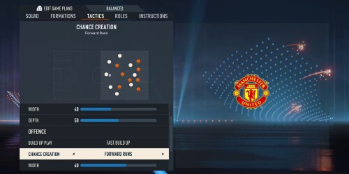 fifa 23 manchester united best formation starting 11 tactics