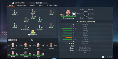 fifa 23 psg formation guide starting eleven