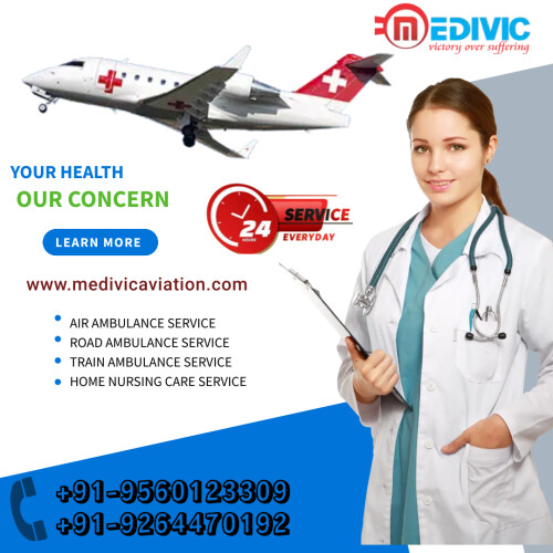 If you need an advanced ICU Air Ambulance Service in Raipur to rescue an ill patient from one city location to another, then get in touch with this number 9560123309. The MD doctor team is always available to take off ill patients during the moving time.

Website: https://bit.ly/2M2nWnG