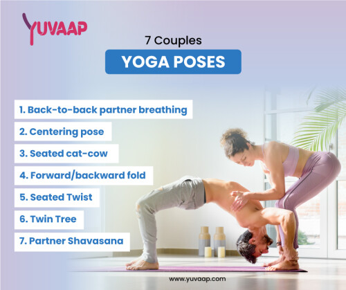 People often consider yoga a personal practice, but you should know that you can do yoga with your partner as well. Practicing Couple Yoga makes a couple's relationship stronger, as well as their physical relationship. With this yoga, the work of connecting two people together with the help of breath and touch does not fulfill your fitness goals.
https://www.yuvaap.com/blogs/couples-yoga-poses/