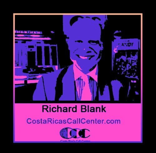 CX Telesales podcast guest Costa Rica's Call Center Richard Blank.