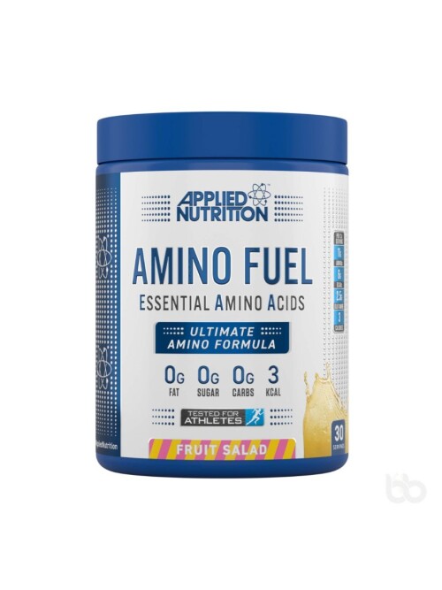 Amino Fuel is the perfect blend delivering 11g of Aminos per serving, 9g of which are Essential Amino Acids (EAA) including 6g of Branched Chain Amino Acids (BCAAs) at a 2:1:1 ratio (3000mg L-Leucine, 1500mg L-Isoleucine, 1500mg L-Valine) with an additional 2g of L-Glutamine.

142.00 AED
https://www.beingbuilder.com/supplements/applied-amino-fuel-eaa-30-servings